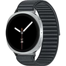 Galaxy Watch8 | 44 мм | 4G LTE | Silver | Fabric/Graphite | M/L, Размер: 44 мм, Цвет: Silver, Тип ремешка: Fabric, Цвет ремешка: Graphite, Размер ремешка: M/L, Подключение часов: Bluetooth / Wi-Fi + 4G LTE